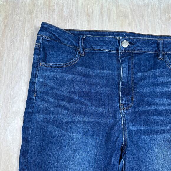 American Eagle Hi-Rise Jegging Next Level Stretch Casual Skinny Jeans 20 SHORT - Picture 3 of 15